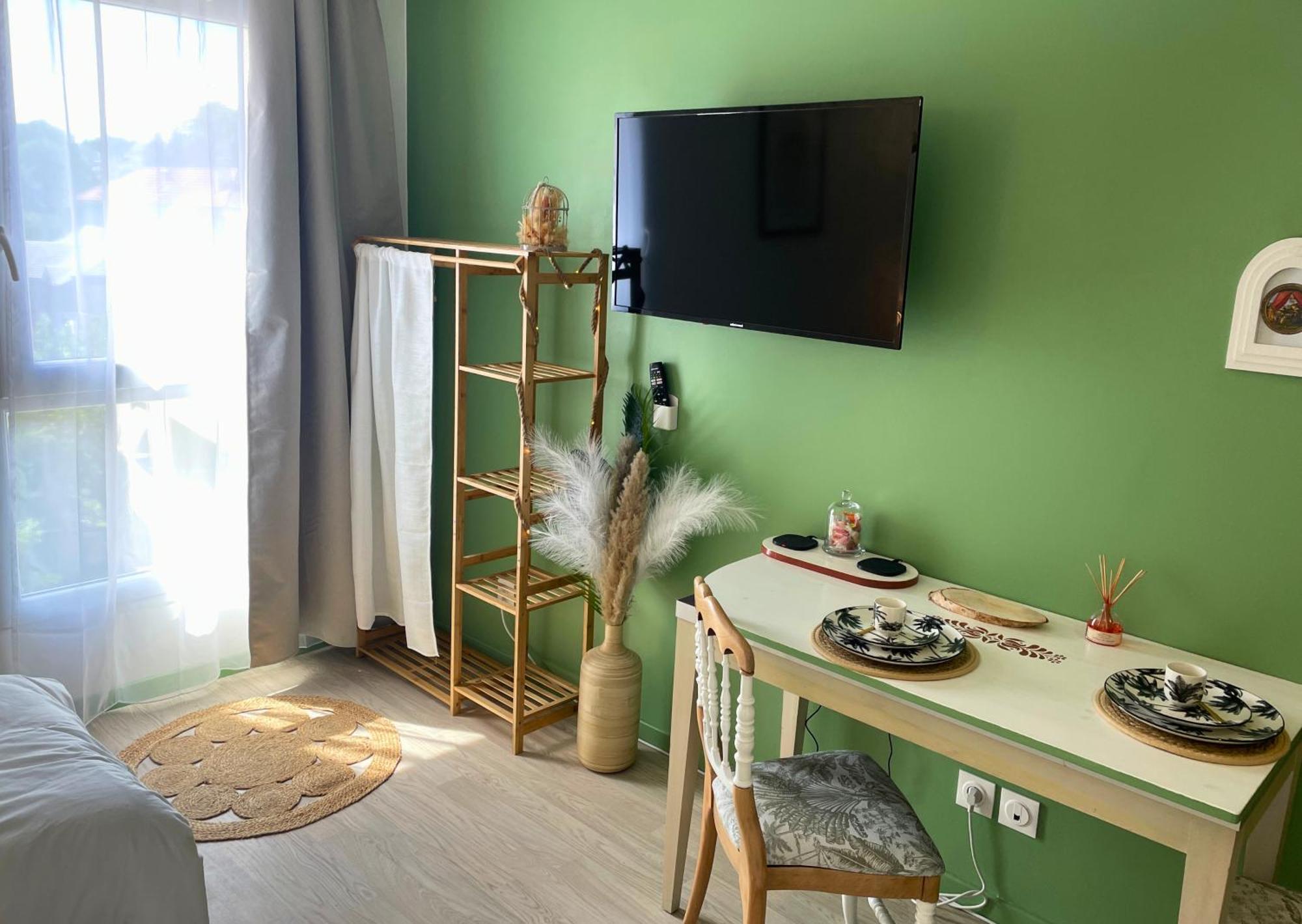 Boudoir - Clim-Wifi-Twin-Gare Apartman Lourdes Kültér fotó